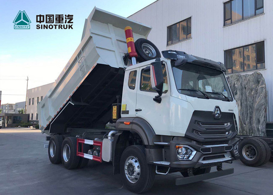 Самосвал шасси 371hp технологии человека N7B сверхмощный с белым цветом