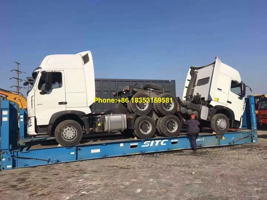 10 тележка трактора колес Эуро2 420хп Хово 6кс4