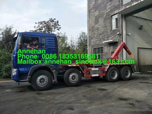 Тележка Компактор отброса Синотрук Хово7 6кс4 Эуро2 руки крюка