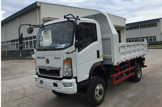 бренд самосвала ZZ1047E2815B180 Homan Sinotruk евро 2 8Ton 4x4 средний