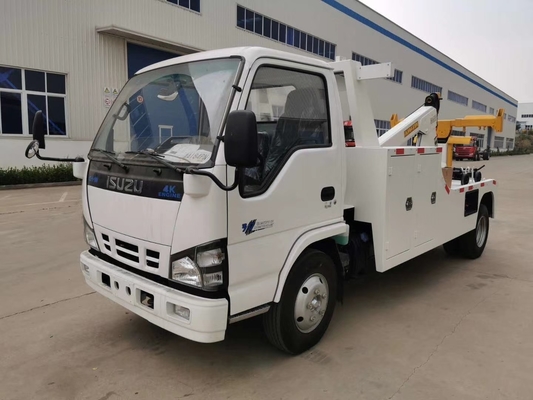 ISUZU 5 светлого тонн эвакуатора вредителя для спасения дороги города с эффективностью деятельности ручной коробки передач высокой