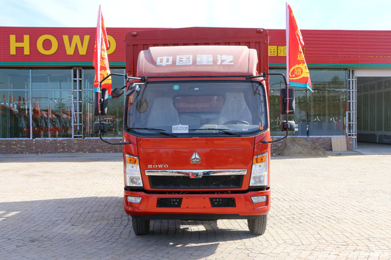 12 легкая тележка Sinotruk HOWO тележки груза Уилера тонны 6 с красным цветом