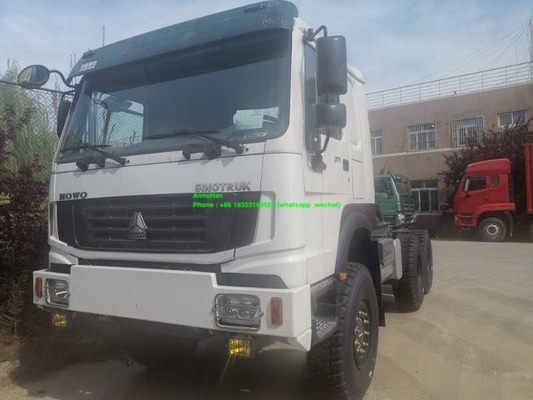 Тележка трактора белизны 371hp 6x6 Howo 7 главной фигуры 90#