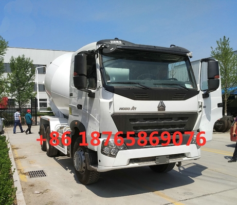 Белая тележка ZZ1257N4047P1 конкретного смесителя HC16 Алекса 380hp 10cbm