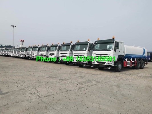 Тележка брызг воды Sinotruk Howo 7 6x4 Q345B 20000L