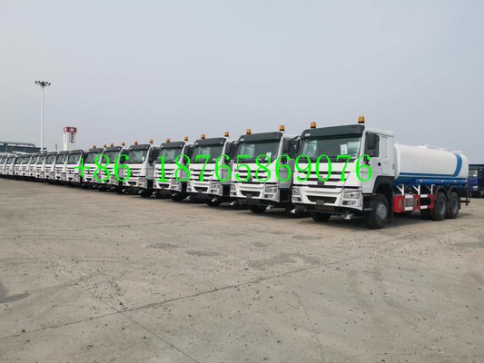 тележка цистерны с водой колес 6x4 336hp 1500L Sinotruk Howo 10
