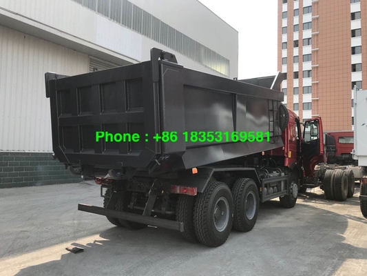 евро 4 380hp LHD тележка Tipper 10 колес для минирования