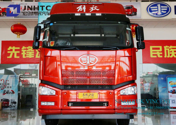 Тележка трактора колес 350hp 10 6x4 евро 2 Faw J6P с двойными бункерами