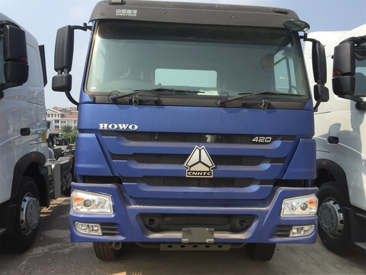 Голубое Sinotruk Howo 371 основное - тележка ZZ4257N3241W прицепа для трактора тележки двигателя