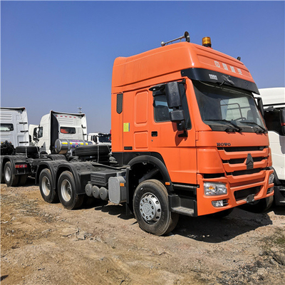 Тележка ZZ4257V3241V оранжевого трейлера Howo Sinotruk 371 главная