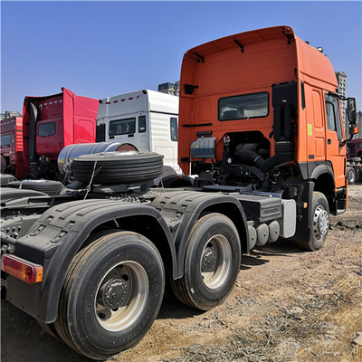 Тележка ZZ4257V3241V оранжевого трейлера Howo Sinotruk 371 главная
