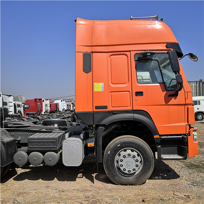 Тележка ZZ4257V3241V оранжевого трейлера Howo Sinotruk 371 главная