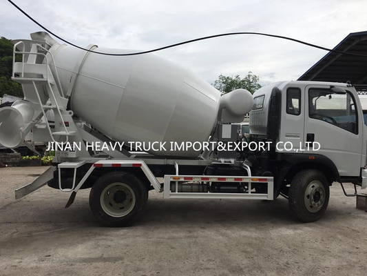 Мини Sinotruk 4 5 тележки обязанности света 6m3 коммерчески асфальтирует конкретную смешивая тележку