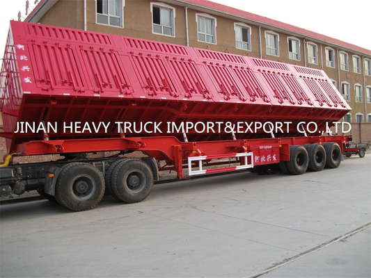 3 трейлера CBM цапфы 35/40 цапфы 4 сверхмощных Semi 60 тонн сбрасывают Semi Dumper трейлера