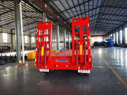 JNHTC 80 цапфа трейлера 3 Gooseneck палубы тонны Semi низкая для транспортных средств