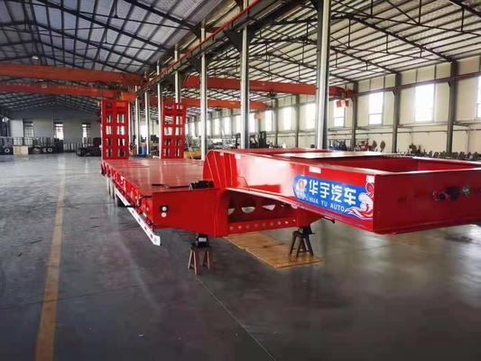 JNHTC 80 цапфа трейлера 3 Gooseneck палубы тонны Semi низкая для транспортных средств