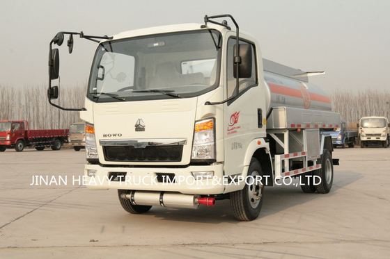 Тележка масляного бака Sinotruk Howo 4x2 RHD LHD 5000 литров 5m3 3 тонны