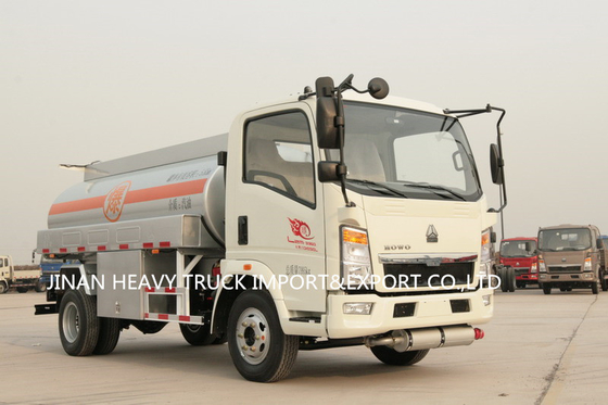 Автоцистерна 4x2 6cbm 6000Liter мазута света Sinotruk Howo мини