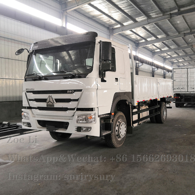 Коробка Тележка Грузовик Van Товар тележки 290HP груза обязанности 4x2 света Sinotruk HOWO тяжелая