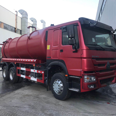 Колеса Euro2 10 6x4 тележки всасывания нечистот HOWO 336ps 16cbm дизельные