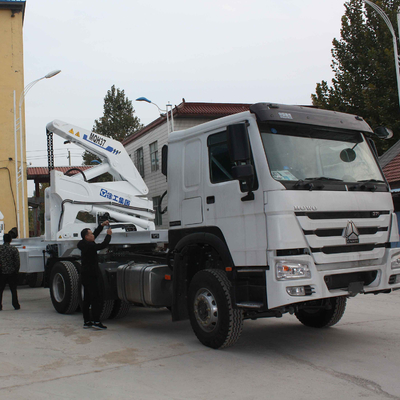 Кран контейнера заграждения складчатости Lifter заграждения XCMG 28Mpa 37ton 20ft 40ft грузя бортовой