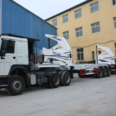 Кран контейнера заграждения складчатости Lifter заграждения XCMG 28Mpa 37ton 20ft 40ft грузя бортовой