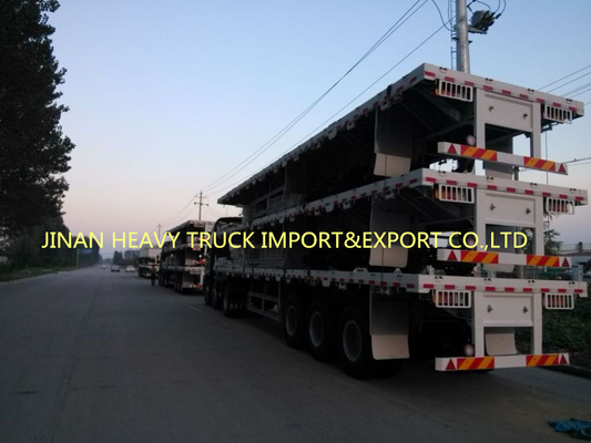 Sinotruk 3 цапфы контейнера трейлер semi для перехода контейнера