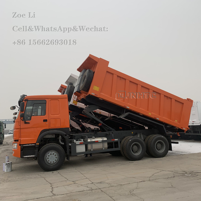 Sinotruk HOWO Евро 2 Левый руль 6x4 371hp Белый грузовик