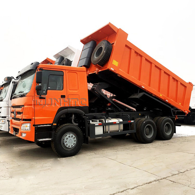 Sinotruk HOWO Евро 2 Левый руль 6x4 371hp Белый грузовик