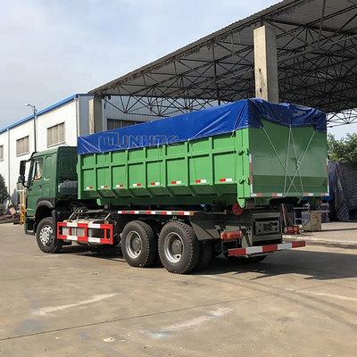 Мусоровоз крена руки крюка SINOTRUK HOWO 6x4 для ненужной погани хлама
