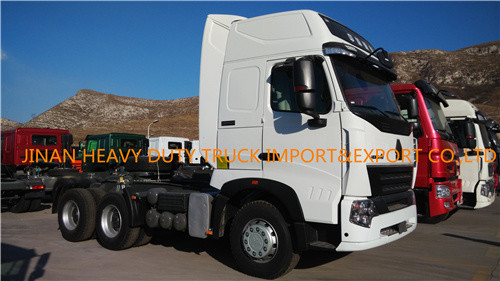 10 тележек 371hp 420hp трактора Sinotruck HOWO A7 6x4 Уилера