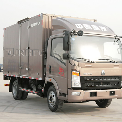 Обязанность 4x2 света тележки коробки груза Van доставки SINOTRUK HOWO