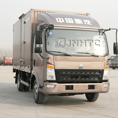 Обязанность 4x2 света тележки коробки груза Van доставки SINOTRUK HOWO