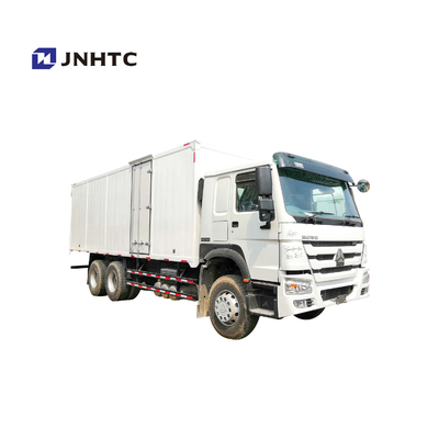 Тележка Колеса Van Груза Коробки тонны 10 Sinotruk Howo 25 для рынка Нигерии