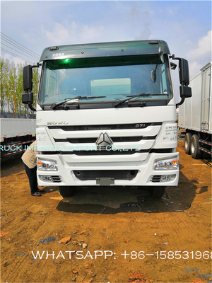 Тележка Колеса Van Груза Коробки тонны 10 Sinotruk Howo 25 для рынка Нигерии