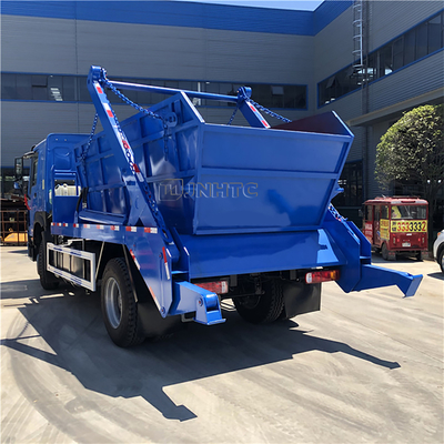 Мусорное ведро контейнера мусоровоза Euro2 Euro3 руки качания HOWO 6x4 12cbm 15cbm гидравлическое