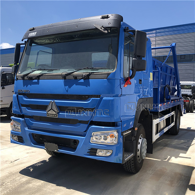 Мусорное ведро контейнера мусоровоза Euro2 Euro3 руки качания HOWO 6x4 12cbm 15cbm гидравлическое