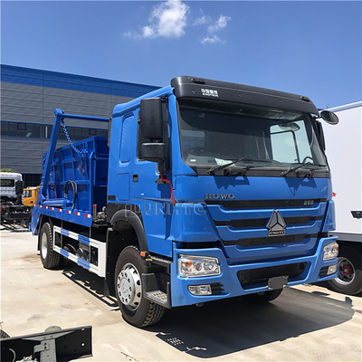 Мусорное ведро контейнера мусоровоза Euro2 Euro3 руки качания HOWO 6x4 12cbm 15cbm гидравлическое
