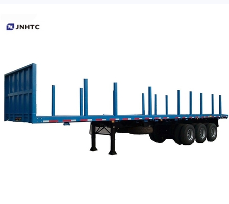 3 цапфы 20ft 40ft плоской кровати контейнера трейлер контейнера Gooseneck трейлера Semi