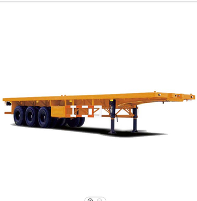 3 цапфы 20ft 40ft плоской кровати контейнера трейлер контейнера Gooseneck трейлера Semi