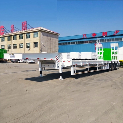 3 цапфы 20ft 40ft плоской кровати контейнера трейлер контейнера Gooseneck трейлера Semi