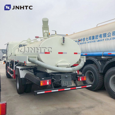 Тележка 3000L 5000L 6000L всасывания нечистот вакуума SINO покрышек HOWO 4x2 6 небольшая