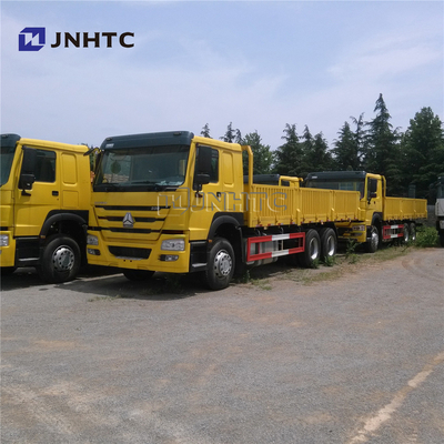 тележка груза 6X4 371HP планшетная тяжелая со стенкой