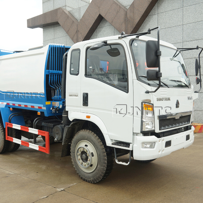 Тележка Compactor отброса 5m3 HOWO 4x2 небольшая