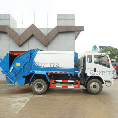 Тележка Compactor отброса 5m3 HOWO 4x2 небольшая