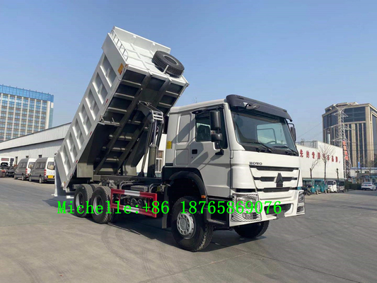 Цапфа лошадиной силы 3 Tipper 371hp Уилера самосвала 10 Sinotruk HOWO 6*4 сверхмощная