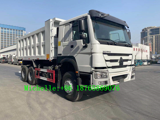 Цапфа лошадиной силы 3 Tipper 371hp Уилера самосвала 10 Sinotruk HOWO 6*4 сверхмощная