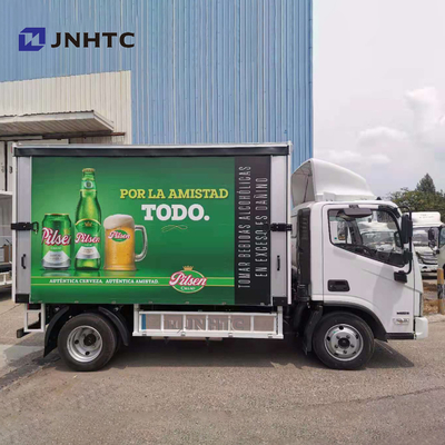 Тележка замораживателя холодильника Sinotruk HOWO 4x2 выпивает Refrigerated напитком тележку коробки