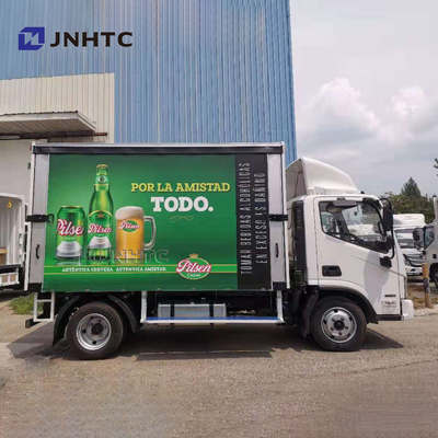 Тележка замораживателя холодильника Sinotruk HOWO 4x2 выпивает Refrigerated напитком тележку коробки