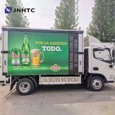 Тележка замораживателя холодильника Sinotruk HOWO 4x2 выпивает Refrigerated напитком тележку коробки